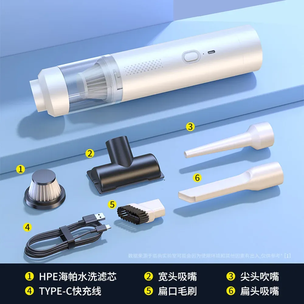 Aspirateur de voiture portable sans fil, forte aspiration, puissant pour usage ménager, machine de nettoyage, nouveau modèle pour Xiaomi 8
