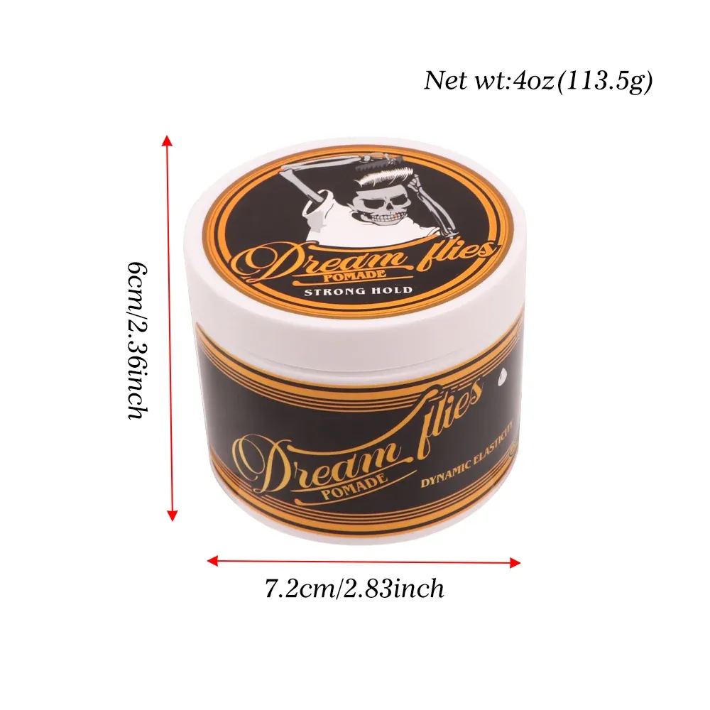 Texture du gel coiffant pour cheveux