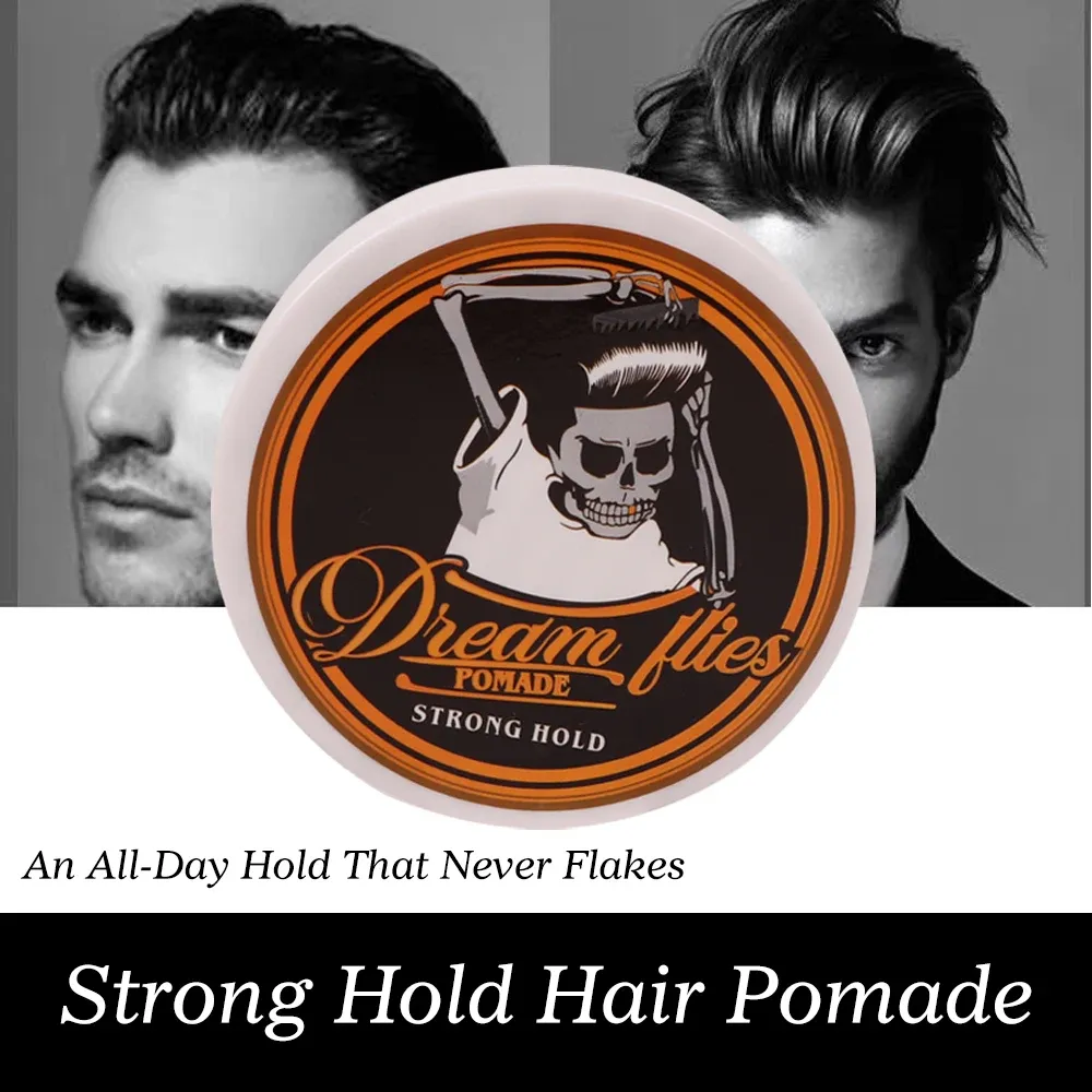 Gel coiffant pommade pour cheveux hommes