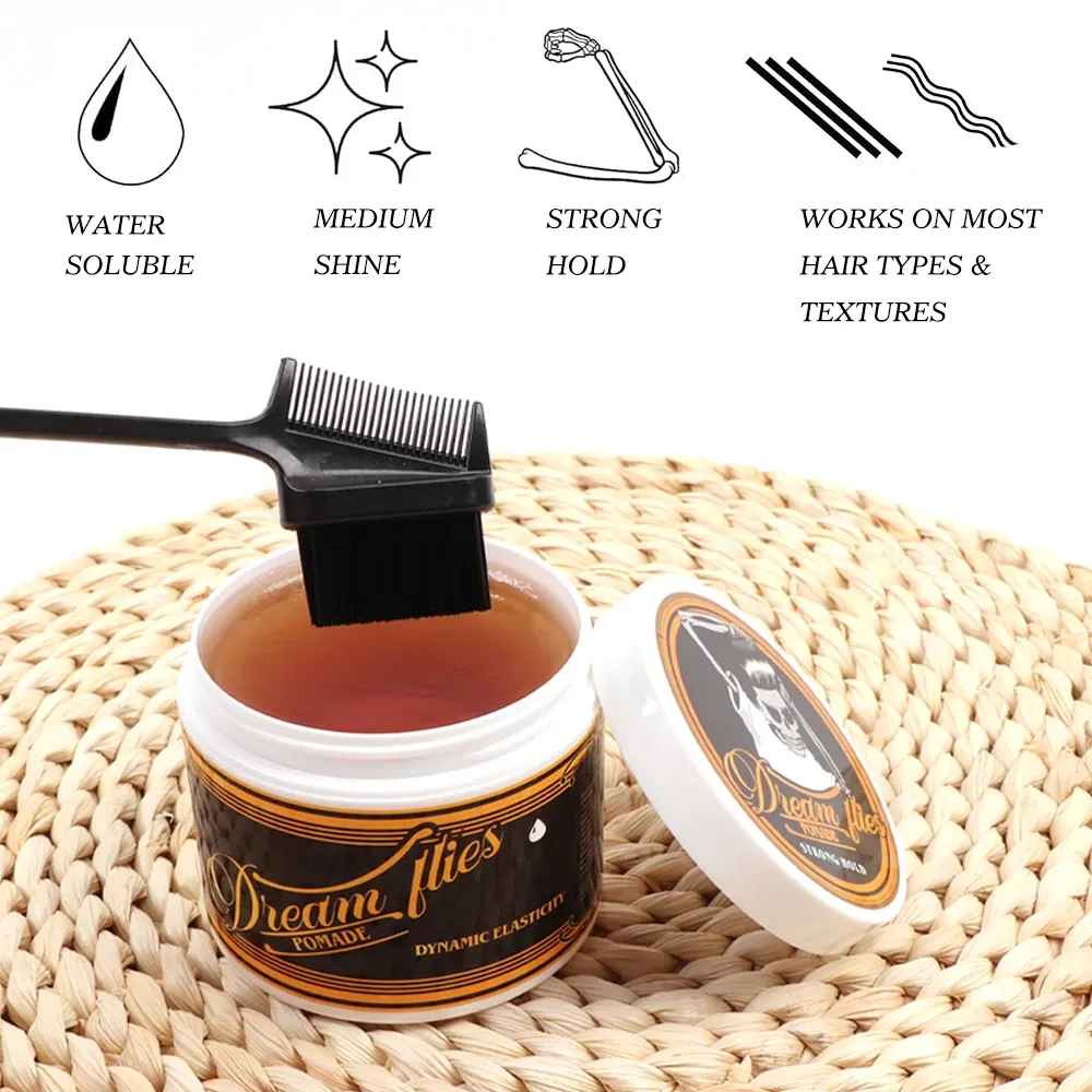 Pommade coiffante pour barbier