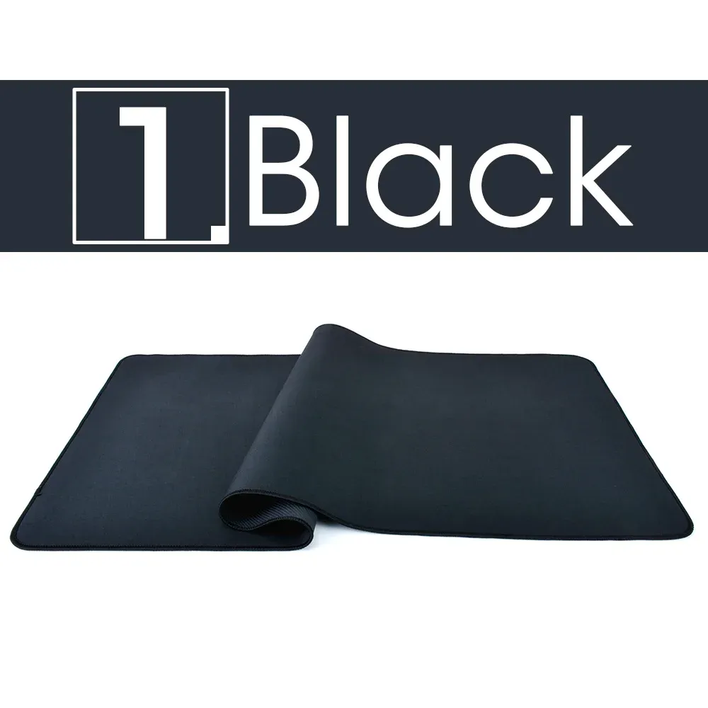 Grand tapis de souris gaming pour ordinateur, imperméable, en plusieurs tailles, antidérapant, en caoutchouc naturel, pour bureau, avec bordure de verrouillage 7