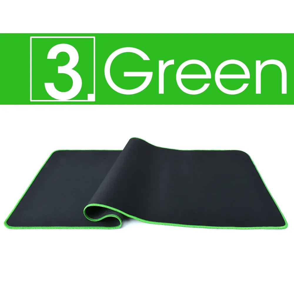 Grand tapis de souris gaming pour ordinateur, imperméable, en plusieurs tailles, antidérapant, en caoutchouc naturel, pour bureau, avec bordure de verrouillage 9