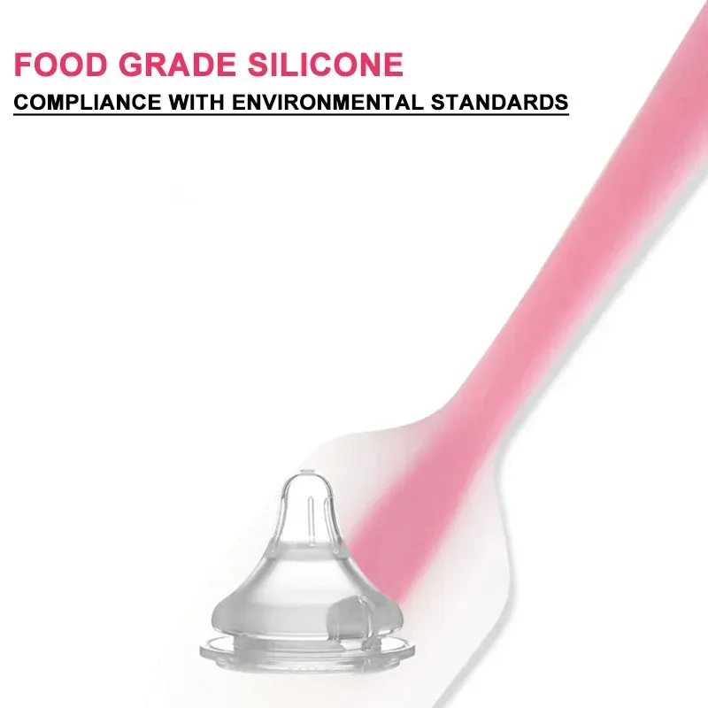 Spatule en silicone en situation