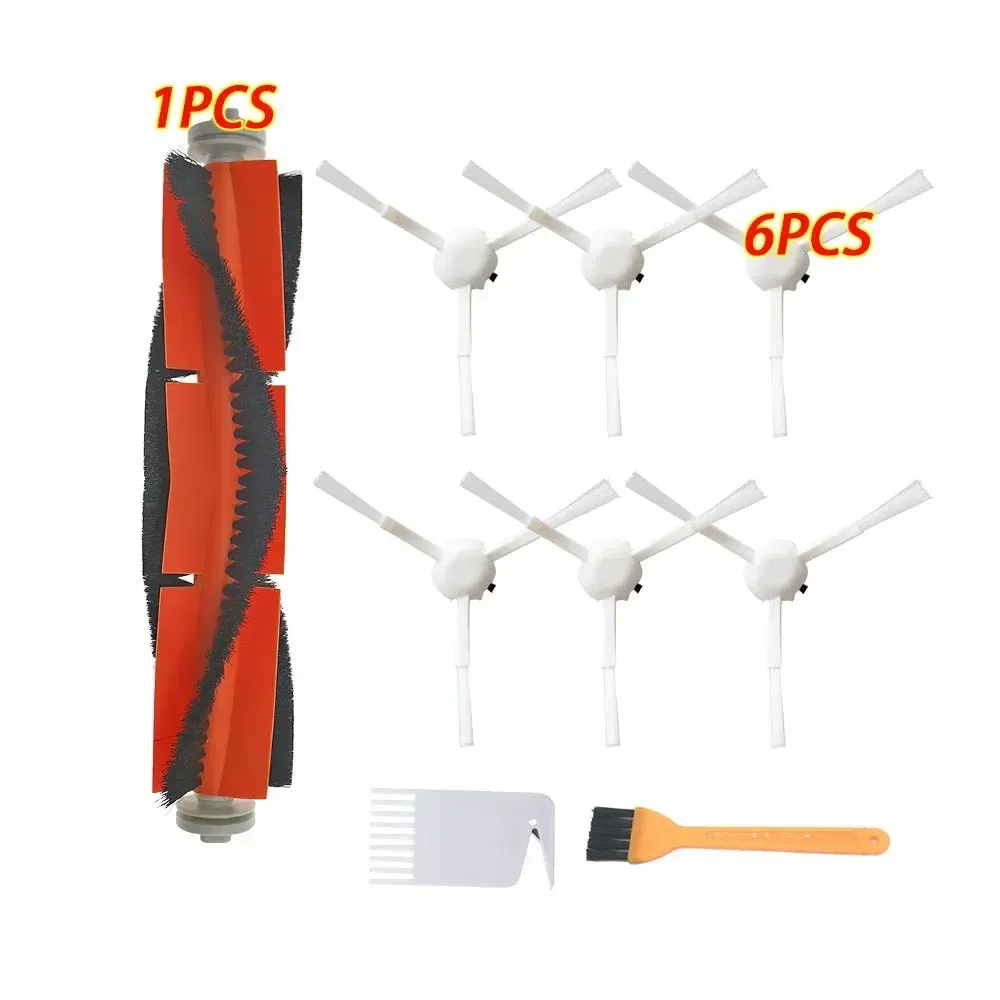 Vadrouille en tissu avec réservoir d'eau, brosse et filtre HEPA pour aspirateur robot Xiaomi Mijia 1C, 1T, STYTJ01ZHM, Mi Robot et Dreame F9, STYTJ02ZHM, SKV4093GL 18