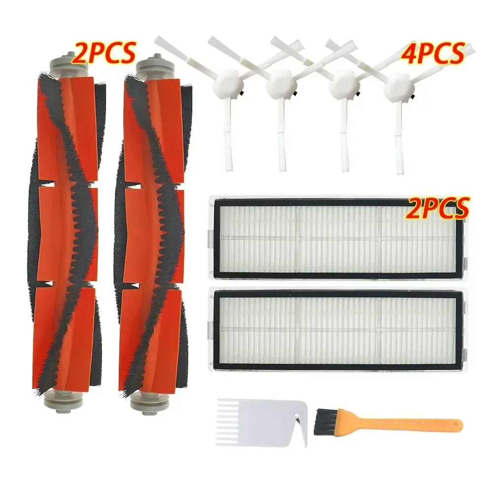 Vadrouille en tissu avec réservoir d'eau, brosse et filtre HEPA pour aspirateur robot Xiaomi Mijia 1C, 1T, STYTJ01ZHM, Mi Robot et Dreame F9, STYTJ02ZHM, SKV4093GL 20