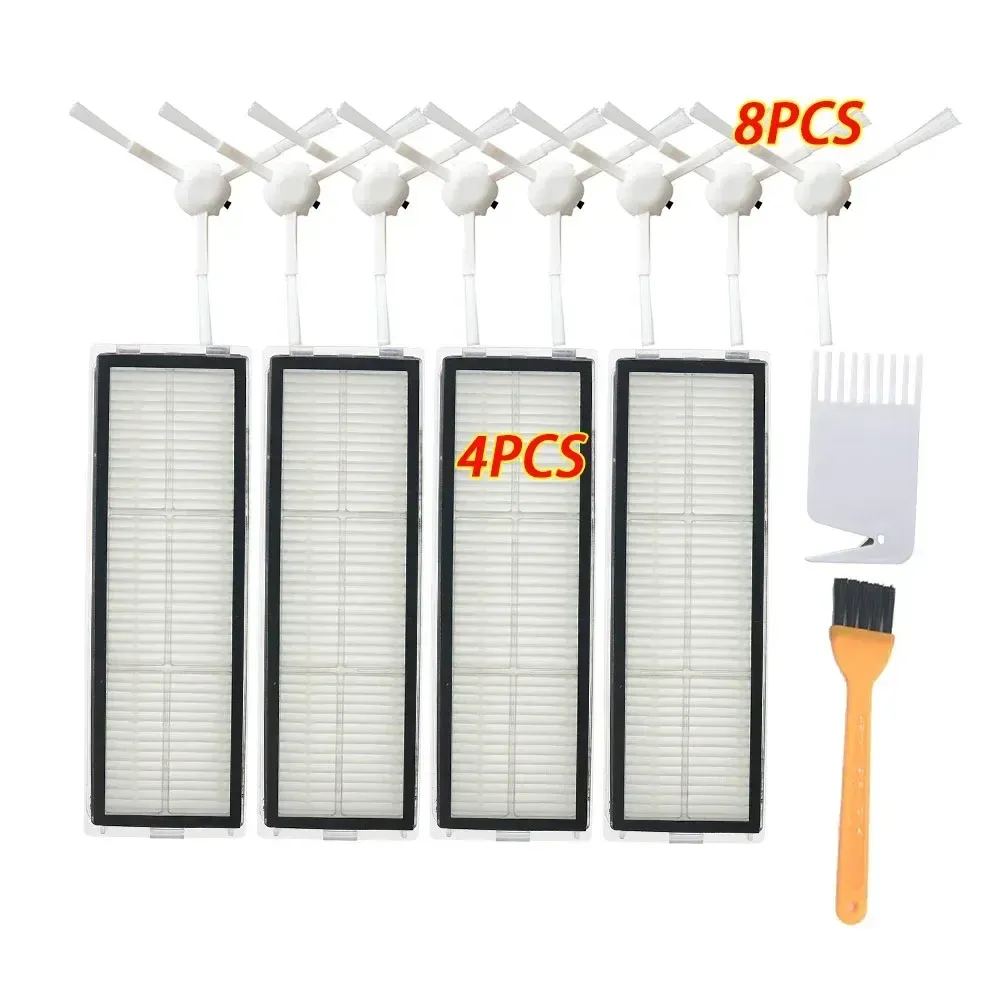 Vadrouille en tissu avec réservoir d'eau, brosse et filtre HEPA pour aspirateur robot Xiaomi Mijia 1C, 1T, STYTJ01ZHM, Mi Robot et Dreame F9, STYTJ02ZHM, SKV4093GL 31