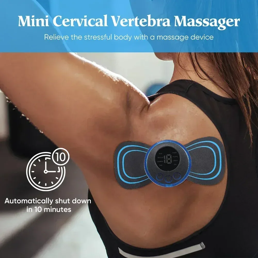 Masseur EMS avec patchs