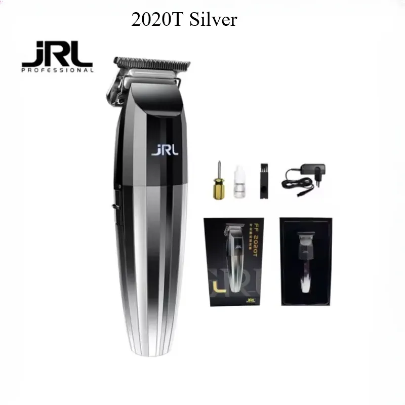 Tondeuse à cheveux professionnelle JRL 2020C 2020T originale, tondeuse électrique sans fil pour hommes, lame de cisaillement à huile 16