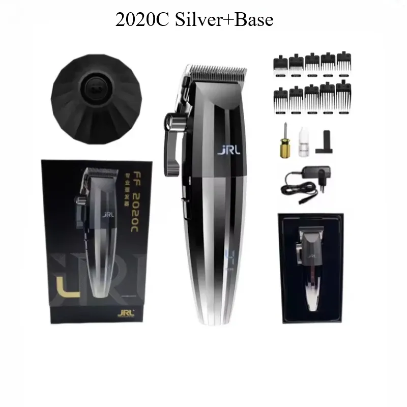 Tondeuse à cheveux professionnelle JRL 2020C 2020T originale, tondeuse électrique sans fil pour hommes, lame de cisaillement à huile 13
