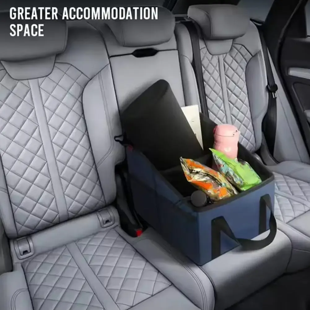 Organisateur pliable pour coffre et siège arrière de voiture, multi-poches et grande capacité 4
