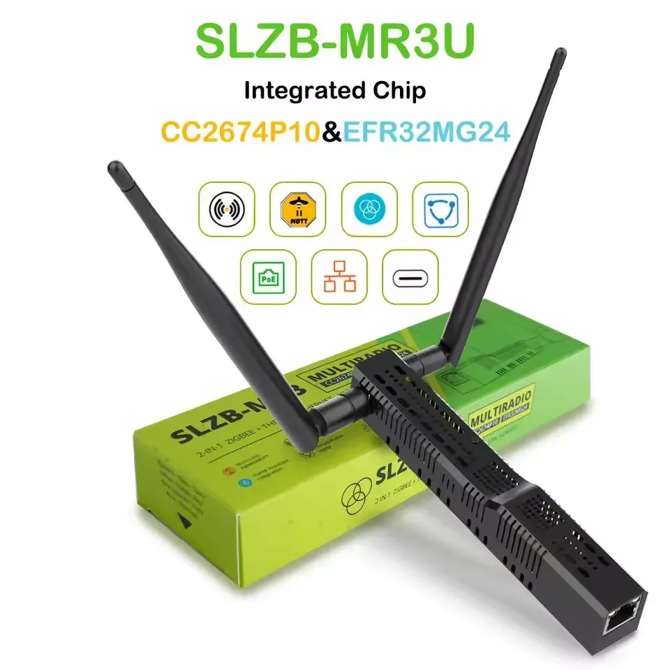 SMLIGHT SLZB-06 – Adaptateur Zigbee 3.0 vers Ethernet, USB et WiFi avec prise en charge PoE, compatible Zigbee2MQTT, ZHA et Home Assistant 7
