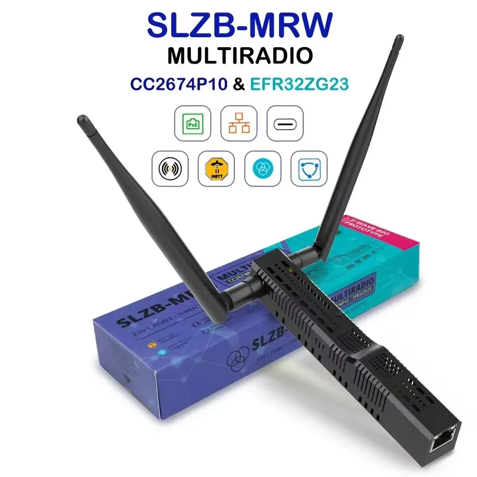 SMLIGHT SLZB-06 – Adaptateur Zigbee 3.0 vers Ethernet, USB et WiFi avec prise en charge PoE, compatible Zigbee2MQTT, ZHA et Home Assistant 9