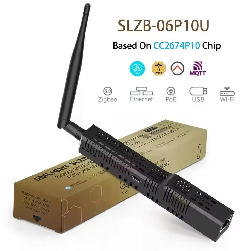SMLIGHT SLZB-06 – Adaptateur Zigbee 3.0 vers Ethernet, USB et WiFi avec prise en charge PoE, compatible Zigbee2MQTT, ZHA et Home Assistant 17