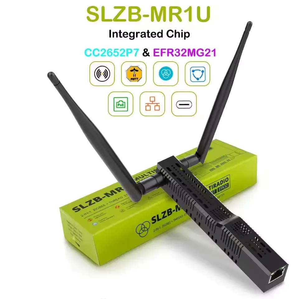 SMLIGHT SLZB-06 – Adaptateur Zigbee 3.0 vers Ethernet, USB et WiFi avec prise en charge PoE, compatible Zigbee2MQTT, ZHA et Home Assistant 12