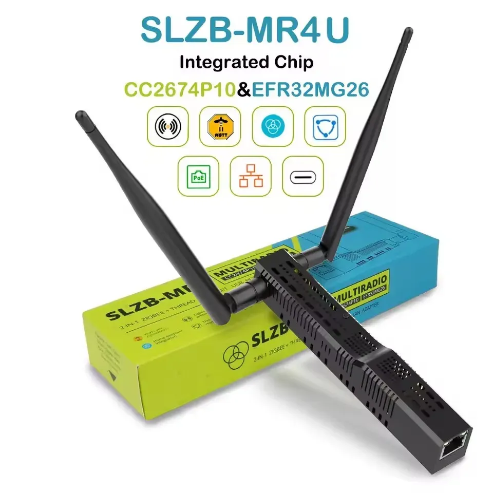 SMLIGHT SLZB-06 – Adaptateur Zigbee 3.0 vers Ethernet, USB et WiFi avec prise en charge PoE, compatible Zigbee2MQTT, ZHA et Home Assistant 10