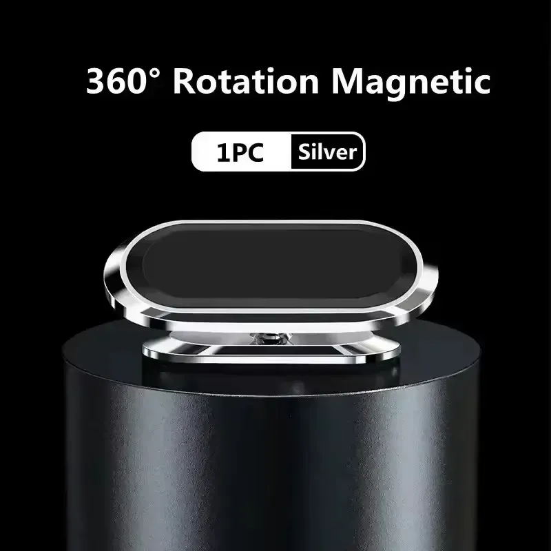 Support magnétique de téléphone pour voiture à rotation 360°, compatible iPhone 17, 16, XR, Xiaomi, Huawei, Samsung et LG 9