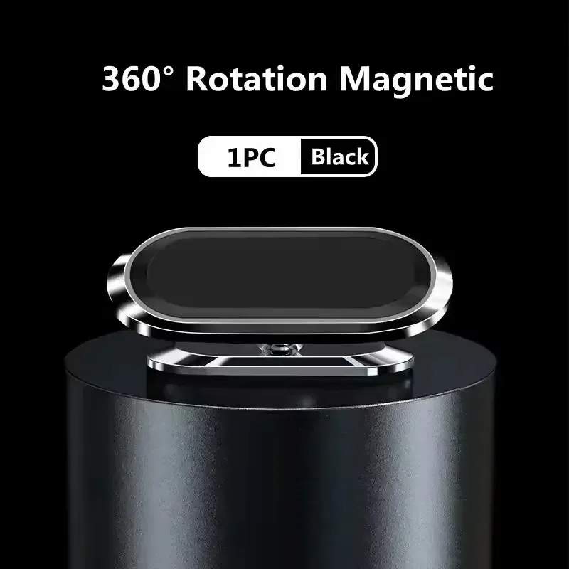 Support magnétique de téléphone pour voiture à rotation 360°, compatible iPhone 17, 16, XR, Xiaomi, Huawei, Samsung et LG 8