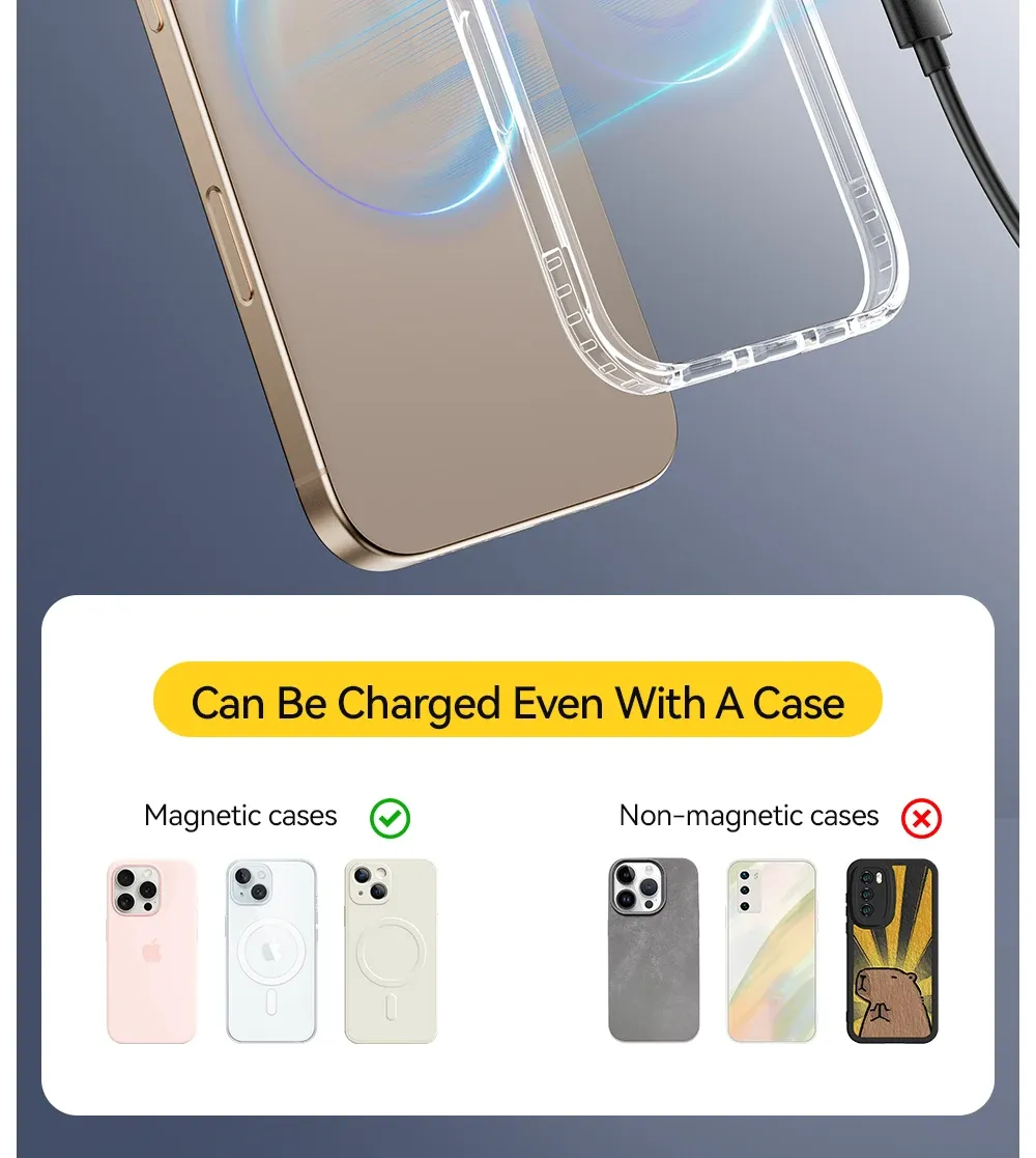 Finition du chargeur sans fil