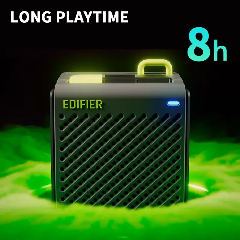 Haut-parleur Bluetooth portable Edifier MP85, enceinte sans fil stéréo légère 70 g, autonomie 8 h, étanche, idéale pour le camping et la randonnée 5