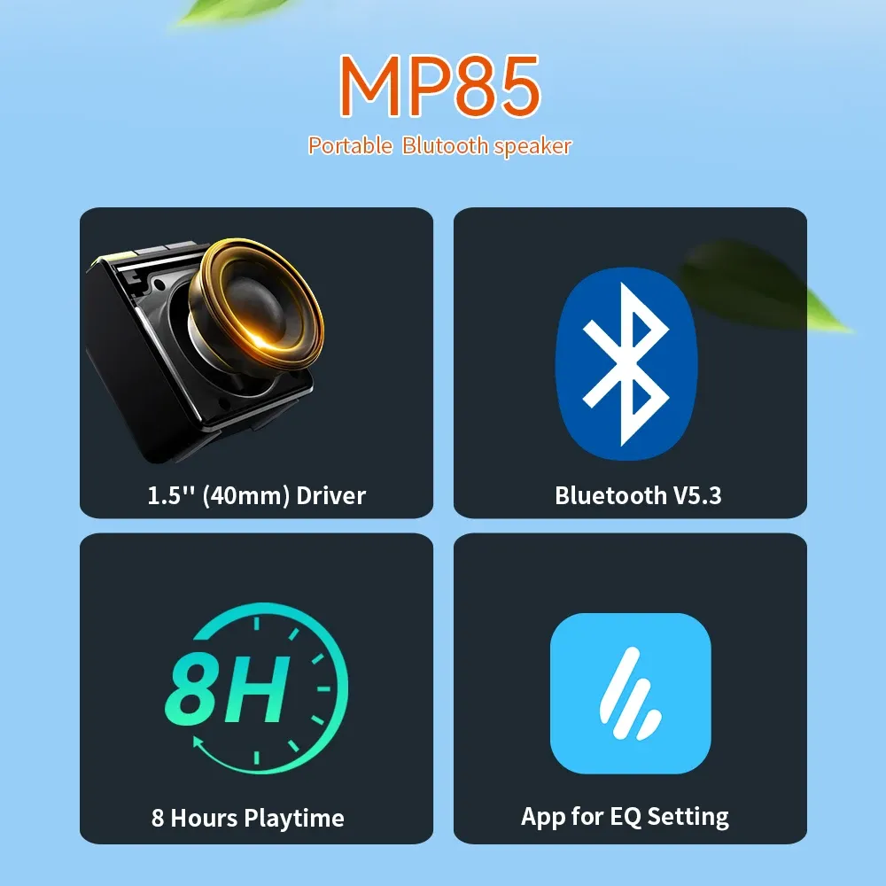 Enceinte Edifier MP85 de format compact