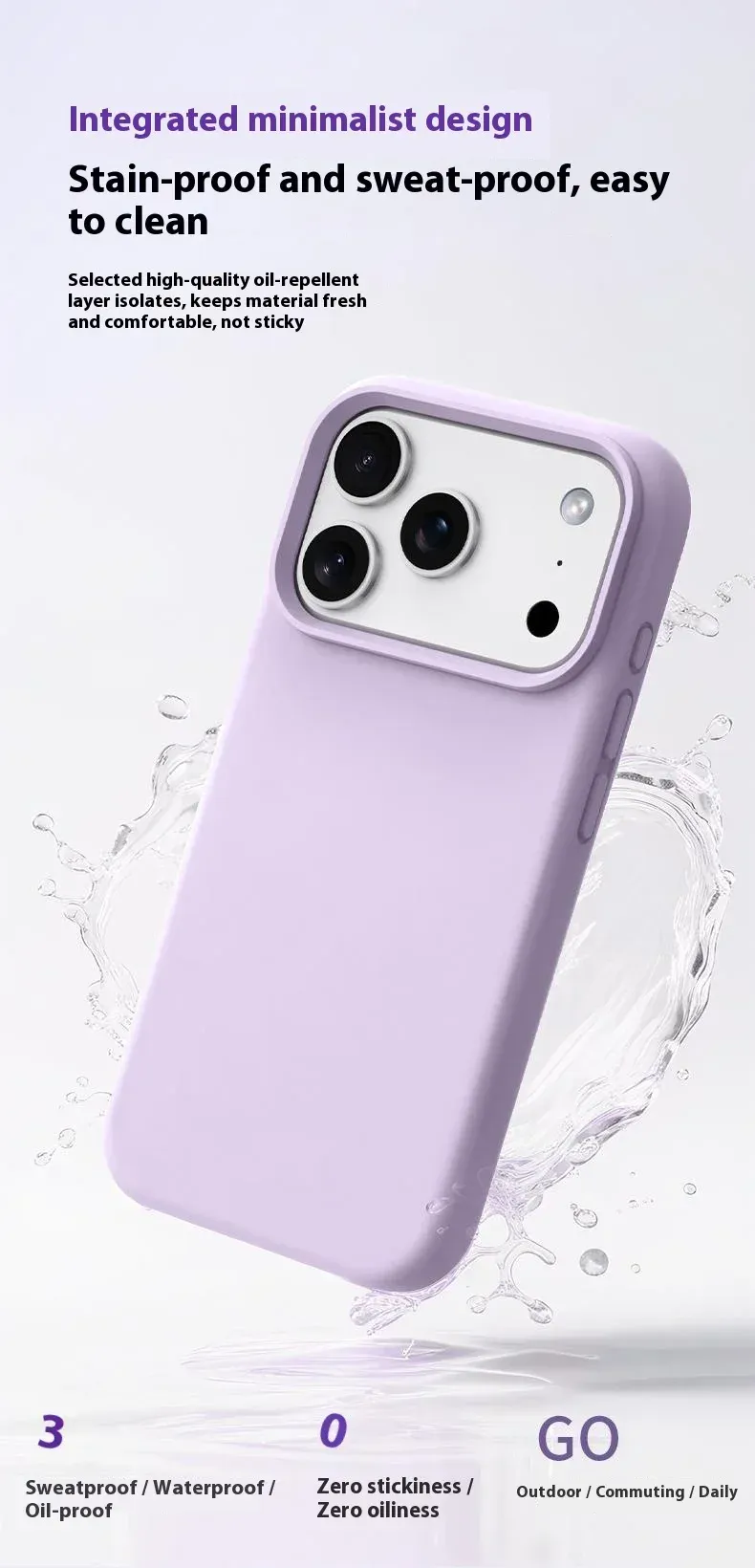 Protection complète de l'arrière de l'iPhone