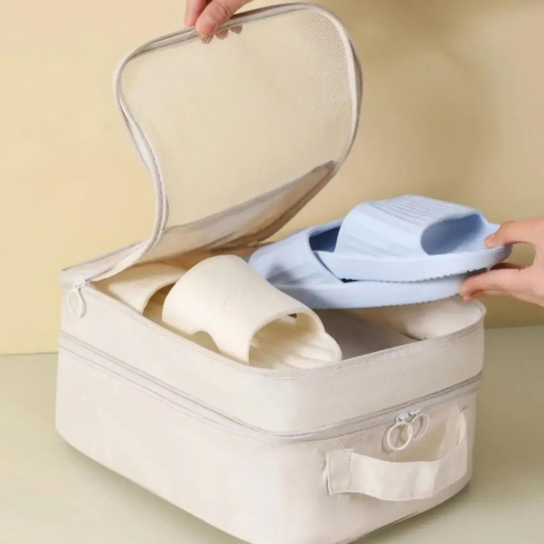 Lot de 3 sacs à chaussures de voyage pour bagage à main 5