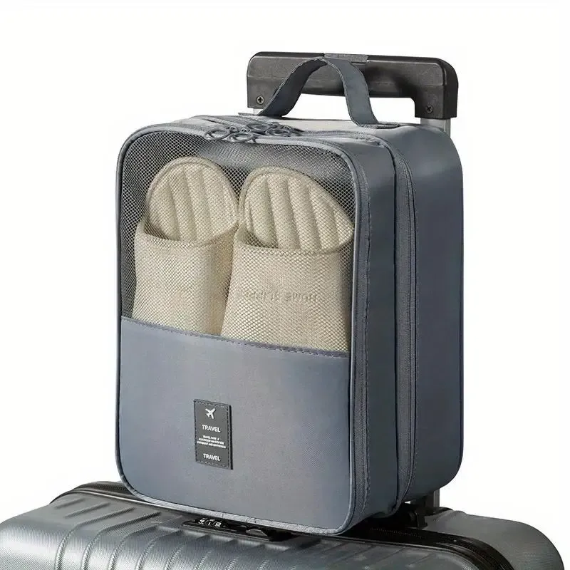 Lot de 3 sacs à chaussures de voyage pour bagage à main 11