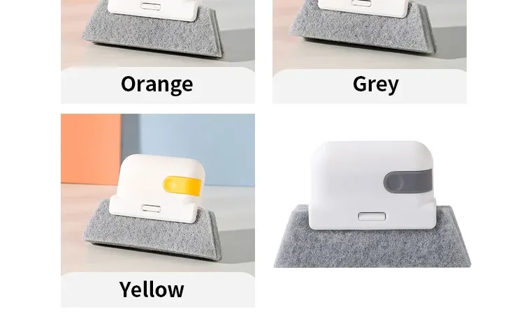 Brosse à fenêtre multifonction, en situation