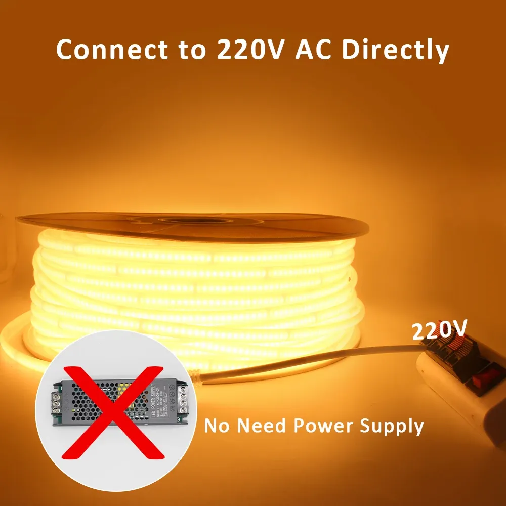 Bande LED COB sous meuble