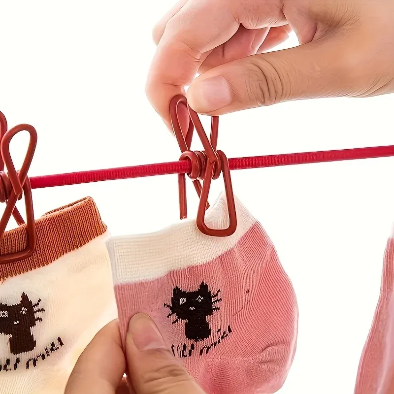 Corde à linge portable dans un cadre extérieur