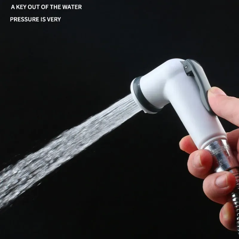 Ensemble de douchette de bidet portable pour toilettes avec pommeau, autonettoyant, en ABS 3