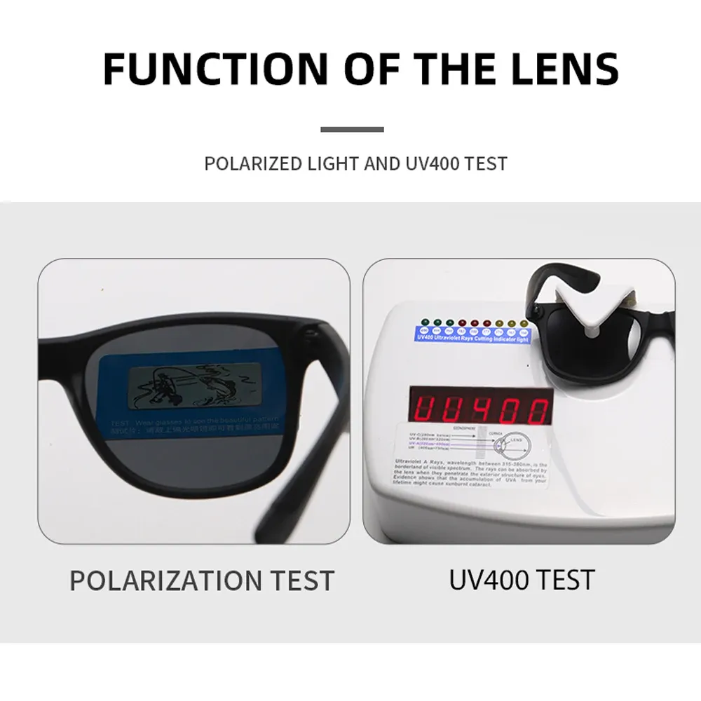 Lunettes de soleil polarisées UV400 pour la pêche, la conduite et la randonnée 2