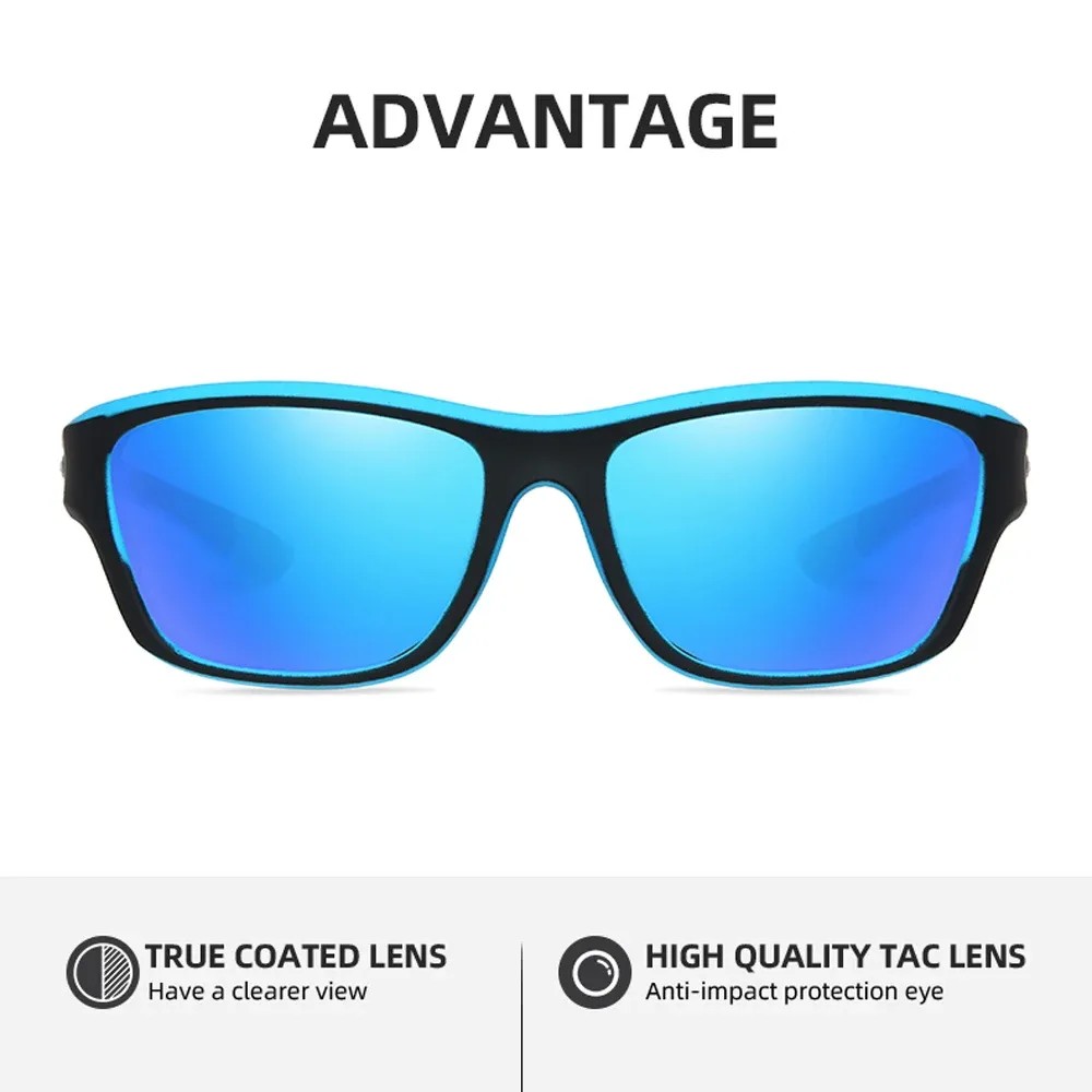 Lunettes polarisées Pêche, détail du style
