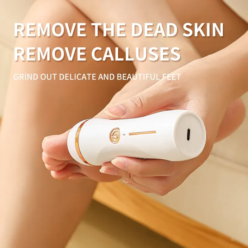 Broyeur de pieds électrique automatique, râpe à callosités et peau morte pour soins des pieds 5