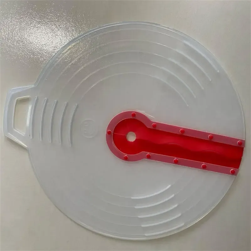 Bol mélangeur en PP avec couvercle anti-éclaboussures en silicone, pour battre les œufs et la pâtisserie 6