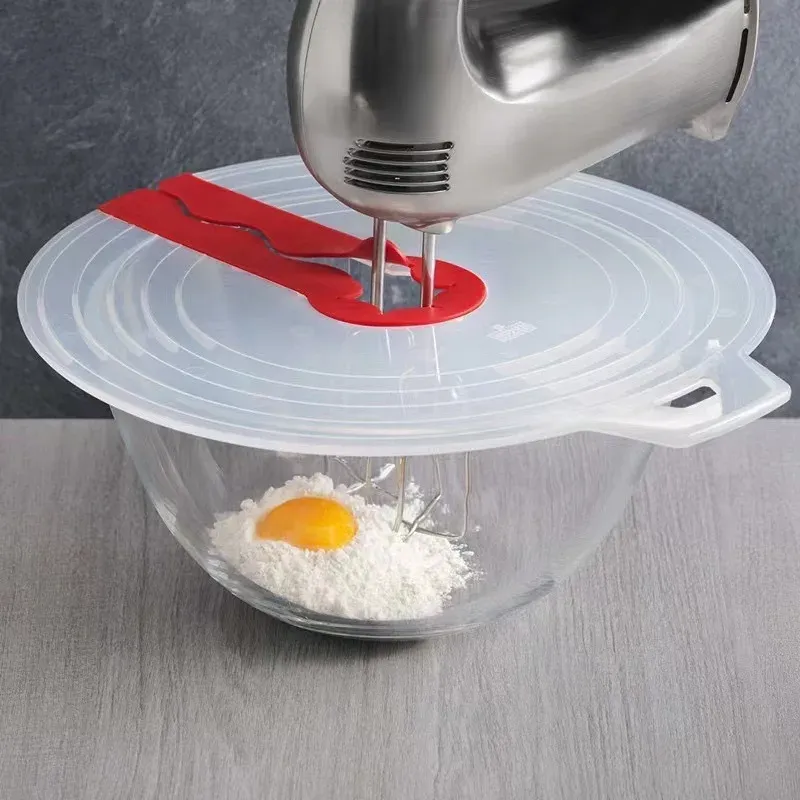 Couvercle anti-éclaboussures, utilisation en cuisine