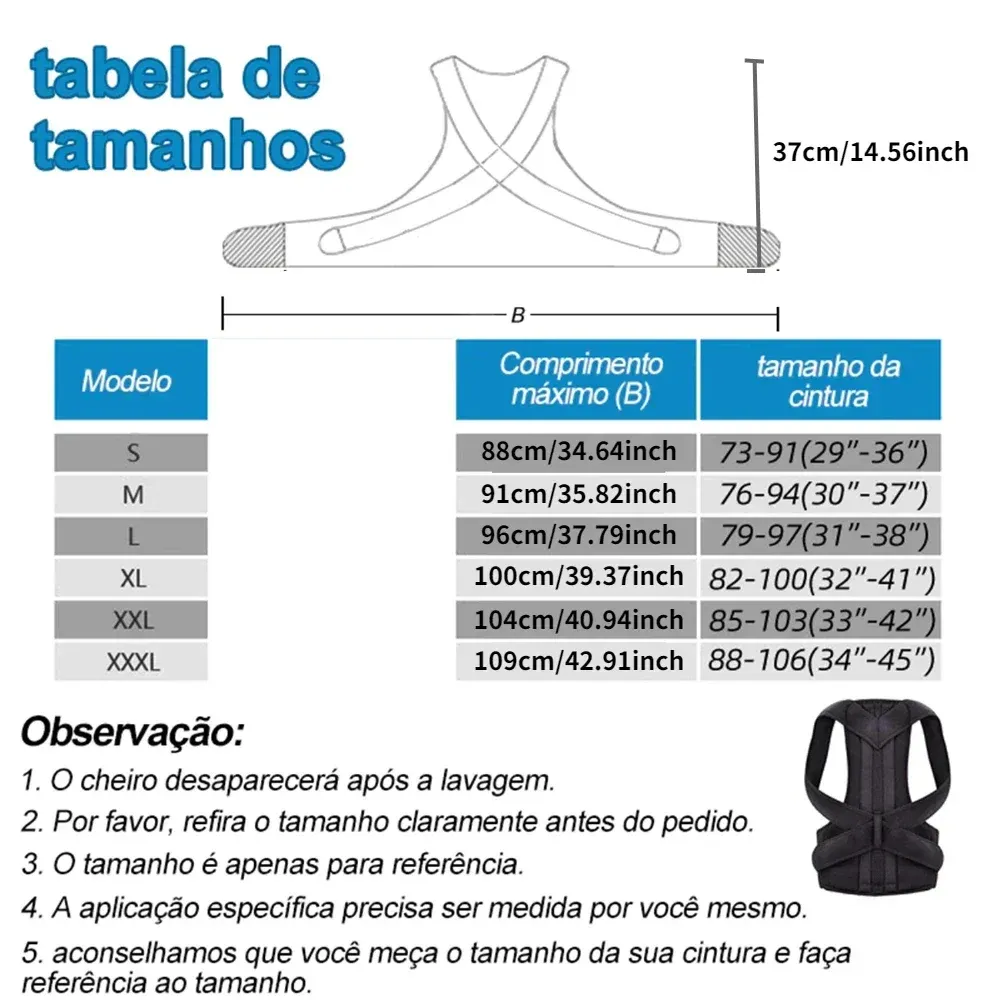 Correcteur de posture réglable et respirant en polyester IYDoaMea, ajustement universel pour soulager les douleurs 3