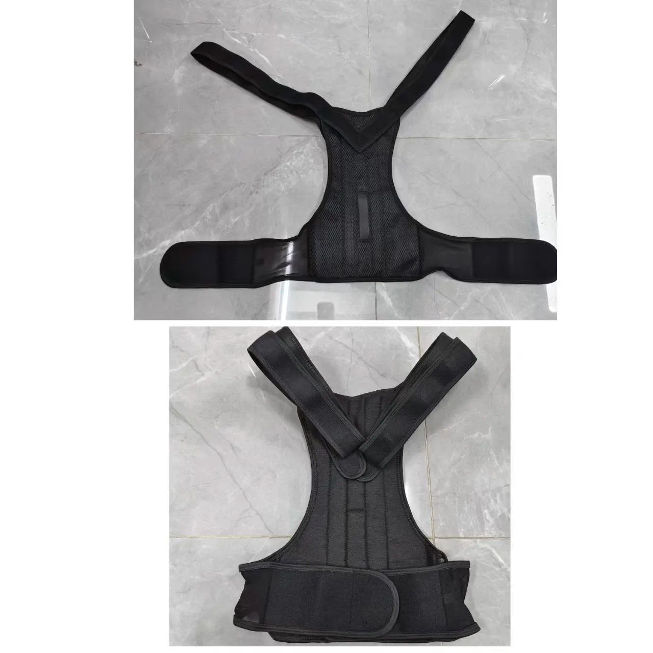Correcteur de posture réglable et respirant en polyester IYDoaMea, ajustement universel pour soulager les douleurs 6