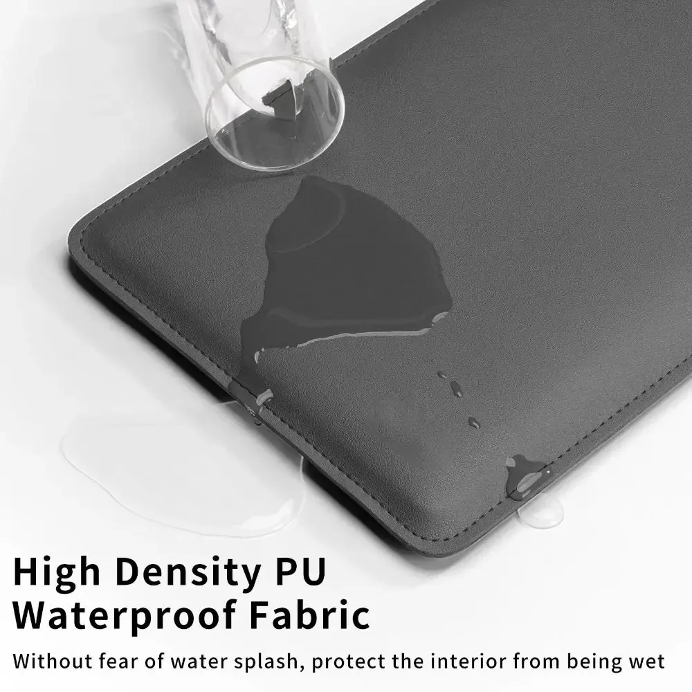 Housse de protection antichoc ultra fine en cuir PU pour ordinateur portable 11, 13, 14 et 15 pouces, compatible Ultrabook 6