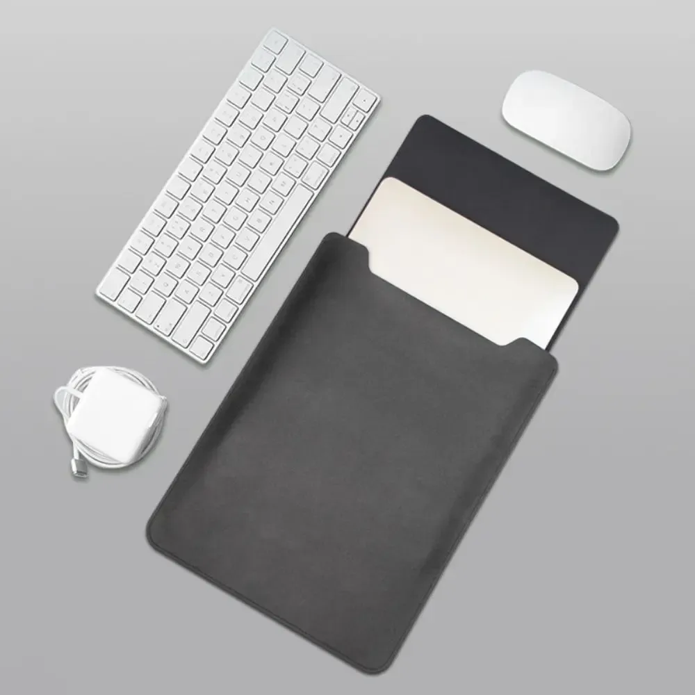 Housse de protection antichoc ultra fine en cuir PU pour ordinateur portable 11, 13, 14 et 15 pouces, compatible Ultrabook 9