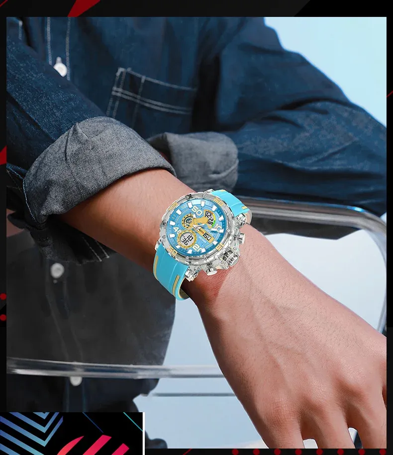 Montre militaire SMAEL, look quotidien