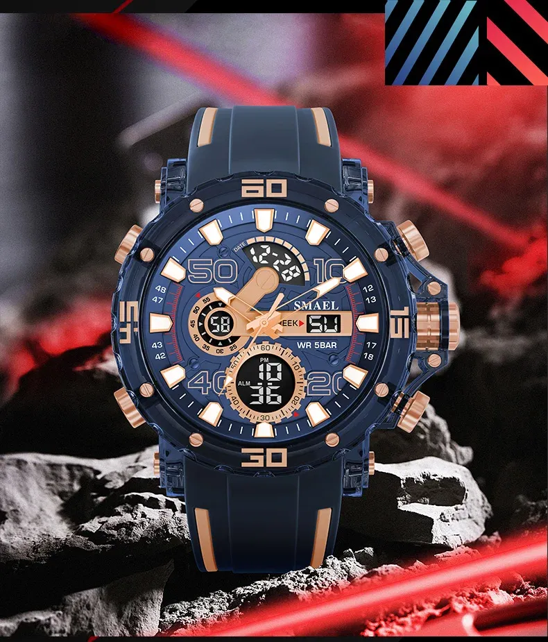 Montre militaire SMAEL, design