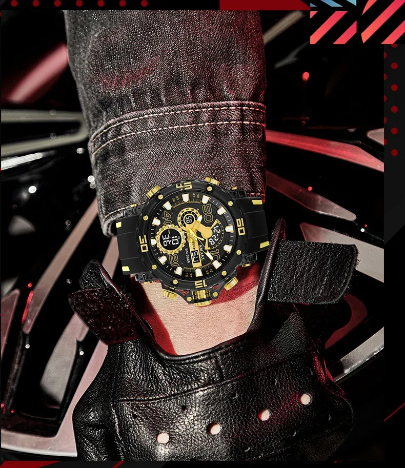 Montre militaire SMAEL, détail du design