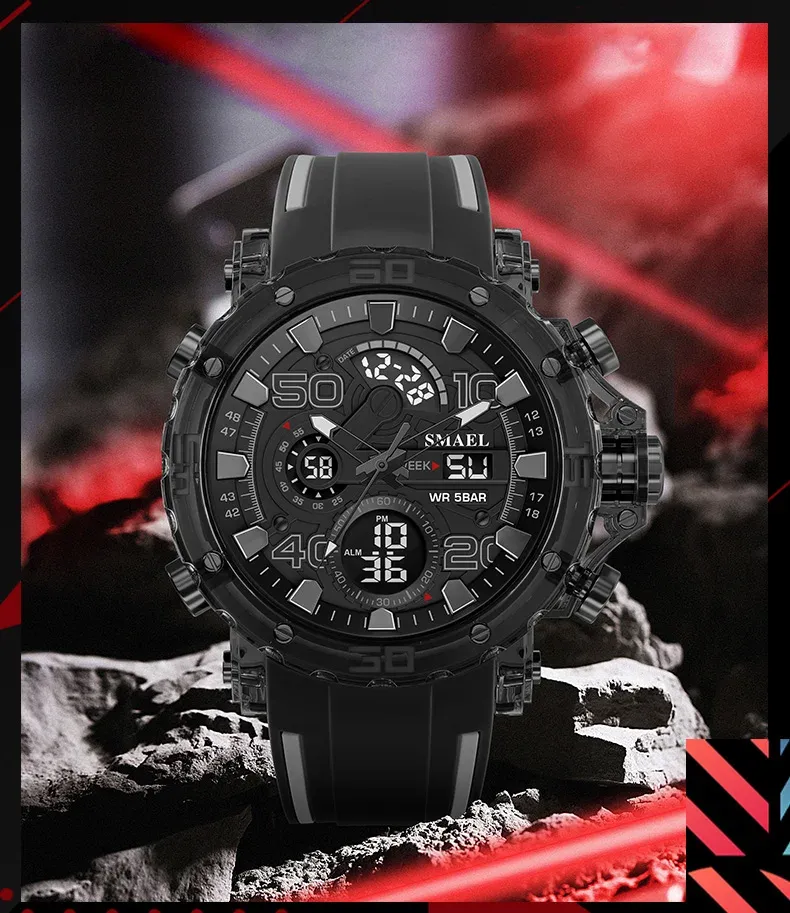 Montre militaire SMAEL, ambiance extérieure