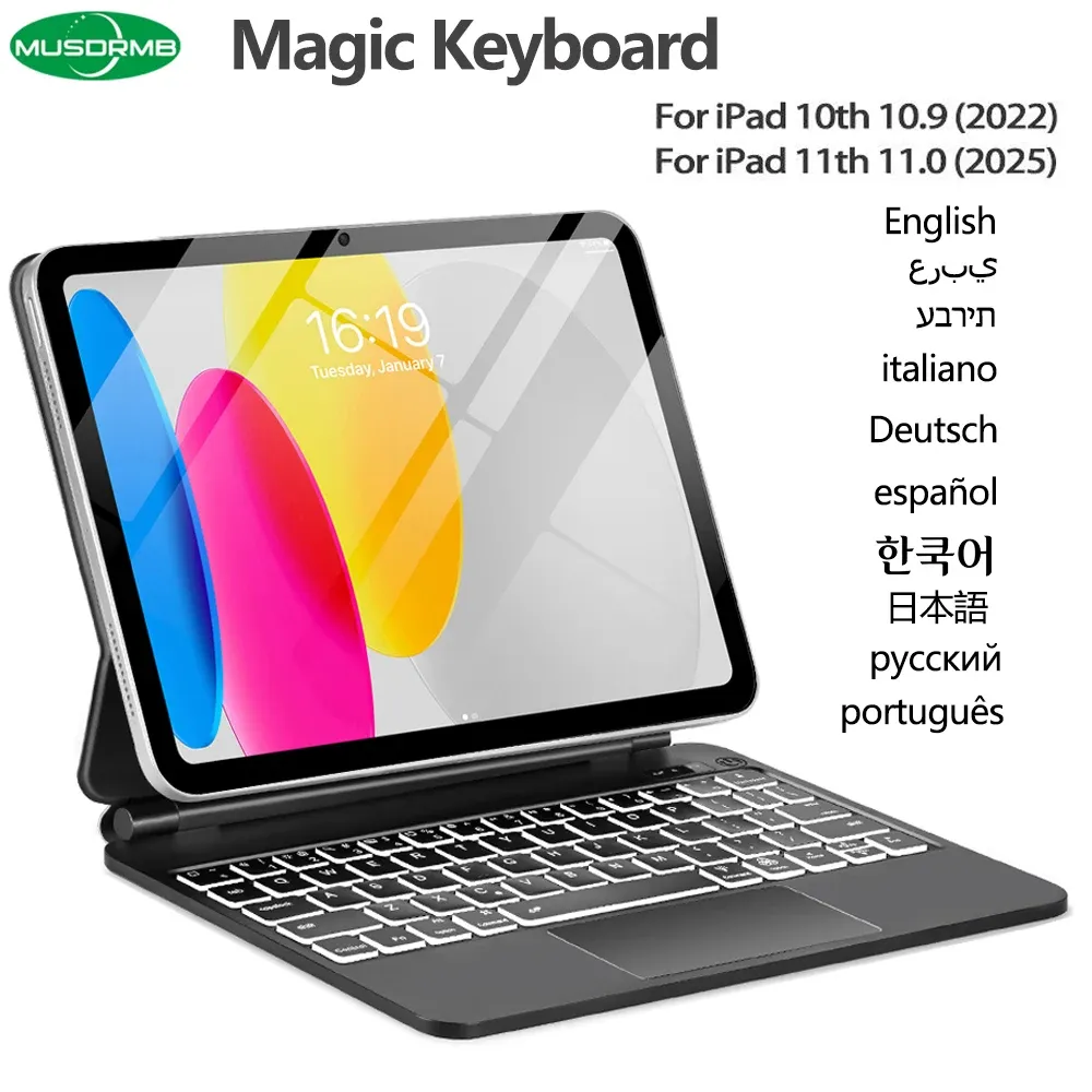 Clavier magique pour iPad, vue d'ensemble