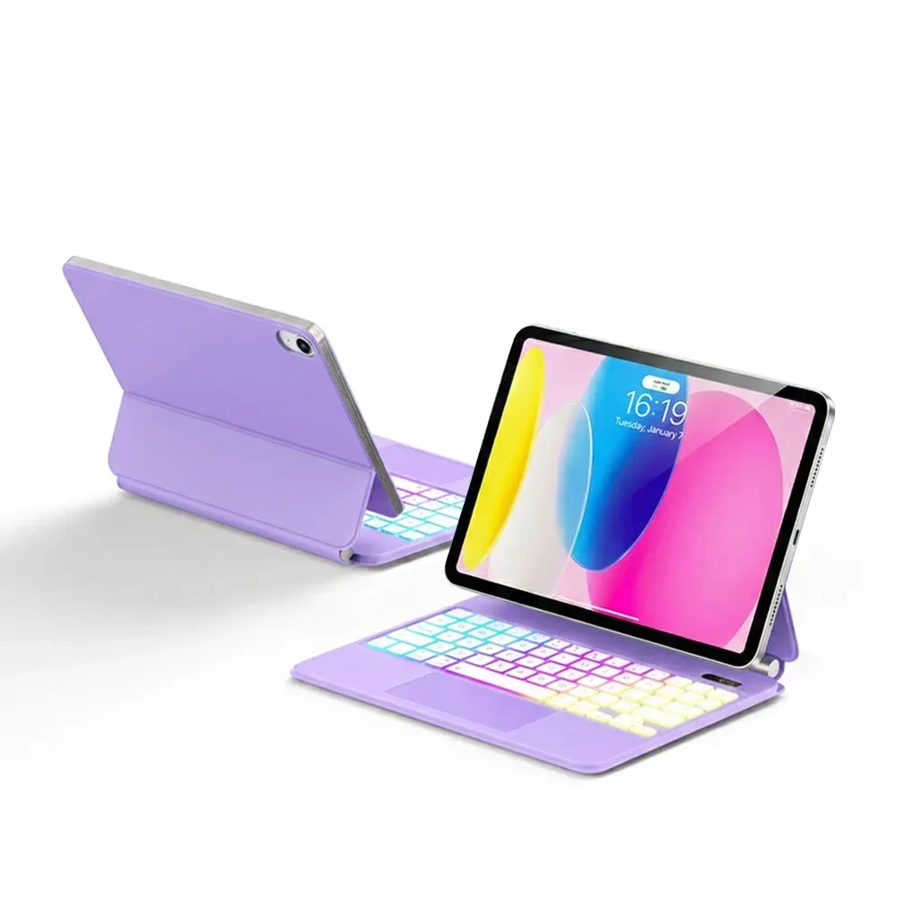 Détail du clavier magique pour iPad