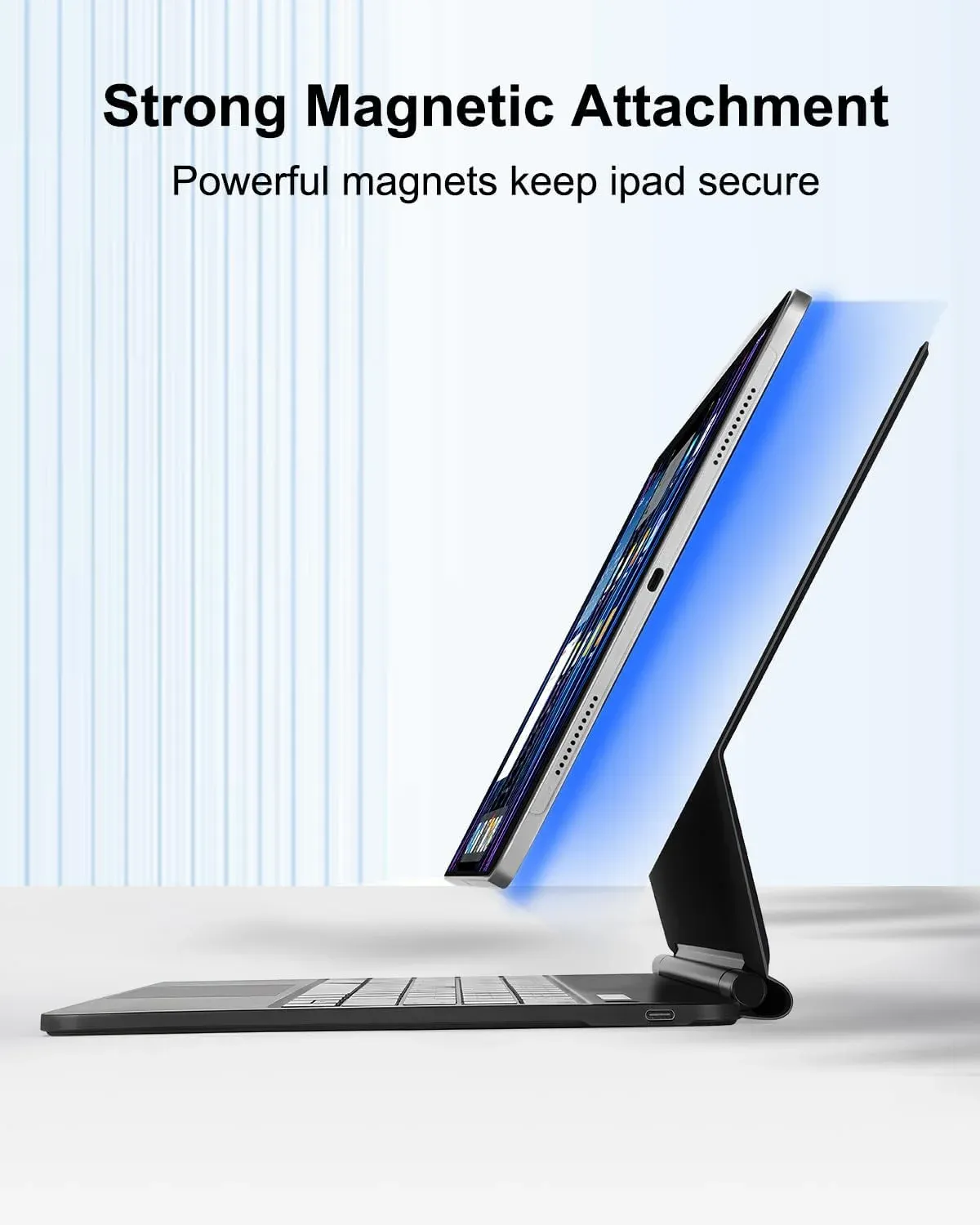 Clavier magique pour iPad, style et praticité