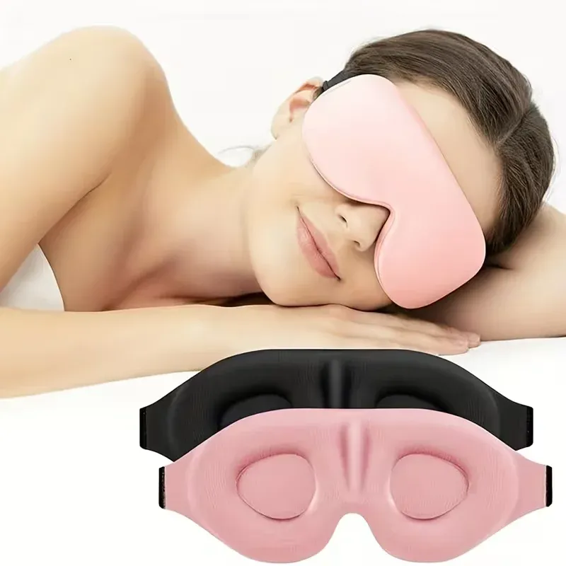 Masque de sommeil, détail des finitions