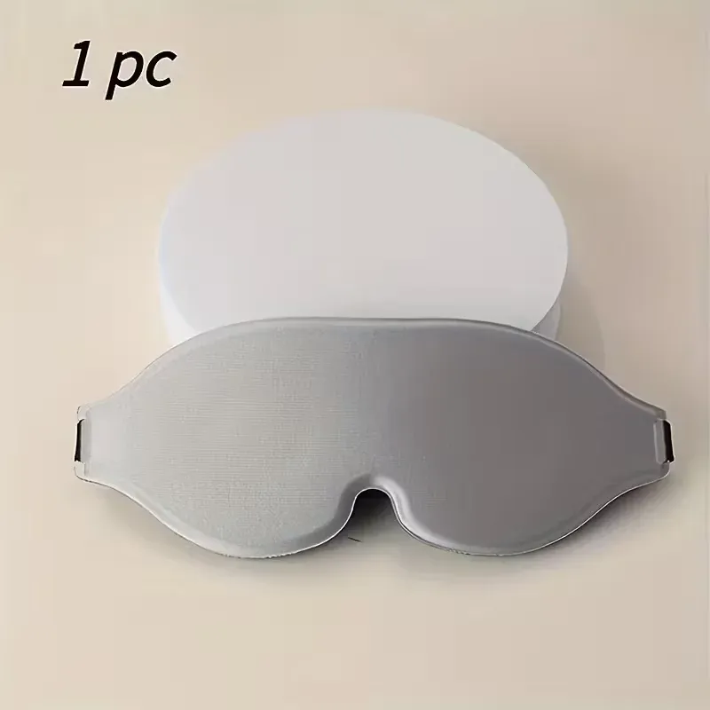 Masque de sommeil 3D doux et confortable, pour hommes et femmes, idéal en voyage et à la maison 8