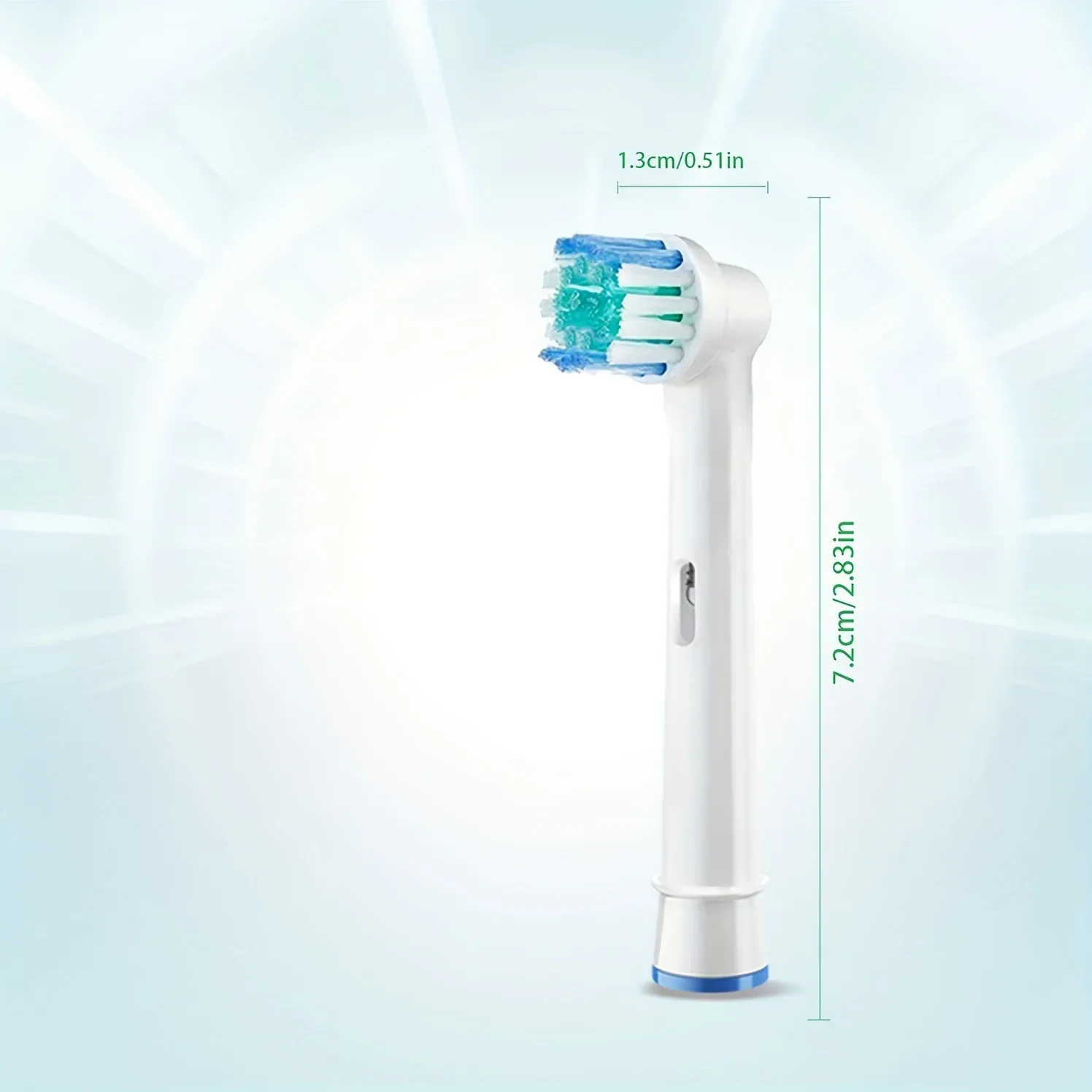 Têtes de brosse de rechange, présentation du lot